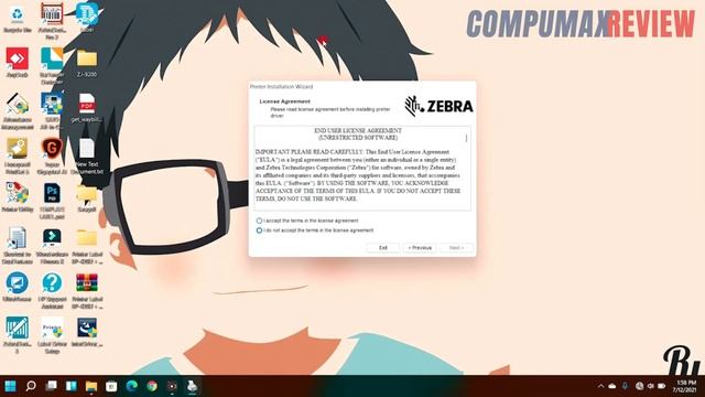 ZEBRA ZD230 Unboxing, cara instalasi driver usb, test print resi смотреть онлайн