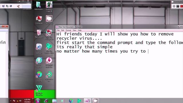 How to remove recycler virus or shortcut virus смотреть онлайн