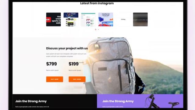 Debutant - Landing Page WordPress Theme on Elementor смотреть онлайн