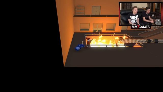 BURN HIM! Gang Beasts With Josh! смотреть онлайн