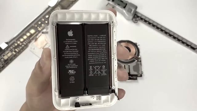 Разбор MagSafe battery pack ЧТО ВНУТРИ?! смотреть онлайн