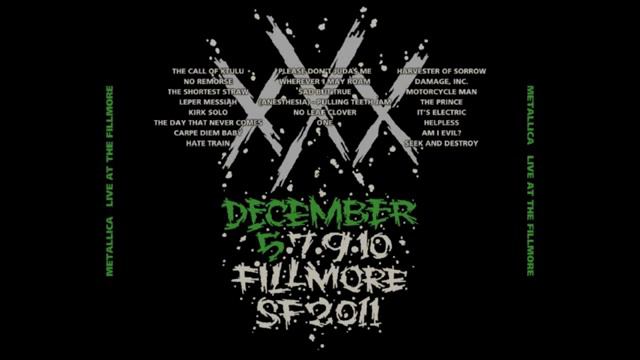 Metallica feat. Sean Harris and Brian Tatler - Am I Evil [Live December 5, 2011 @ Fillmore, SF] смотреть онлайн