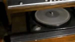 Магниторадиола Романтика-106 ламповая.Включение после профилактики.