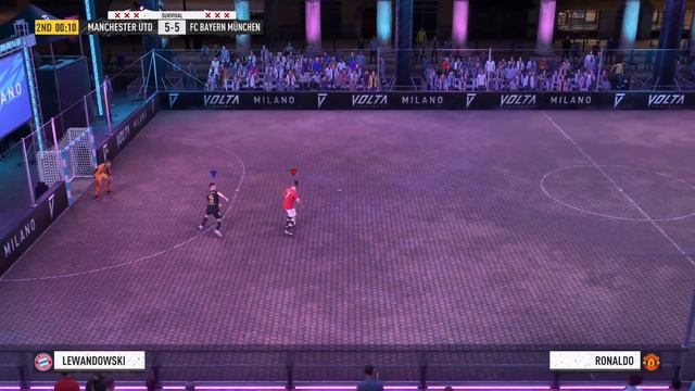 FIFA 22 VOLTA GAMEPLAY | RONALDO VS LEWANDOWSKI (1vs1) смотреть онлайн