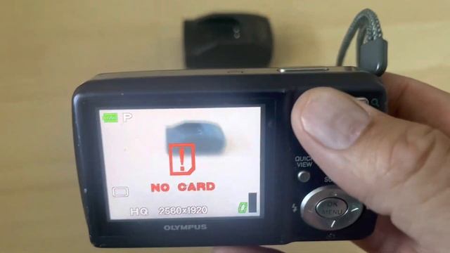 Olympus mju 500 digital blue LCD compact photo camera 5.0 Mpx test смотреть онлайн