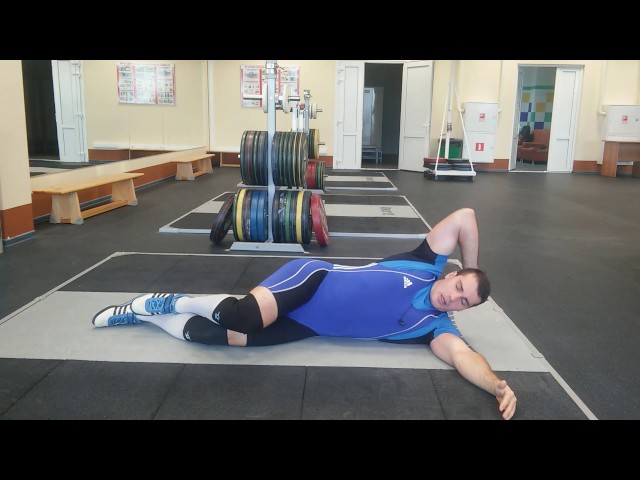 Скручивания лёжа на боку: техника выполнения смотреть онлайн