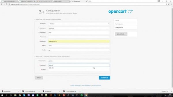 Установка CMS Opencart 3.0. Русификация админ панели CMS Opencart.