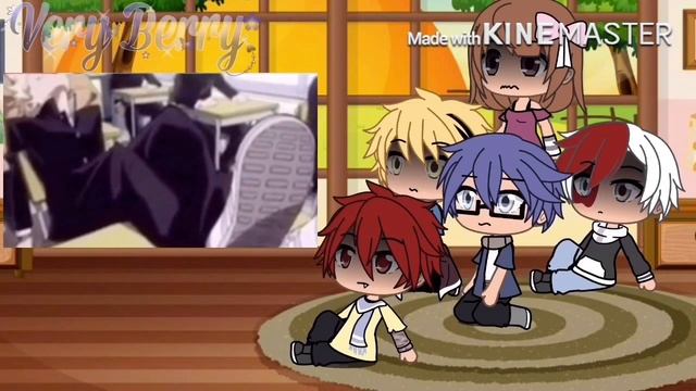 Bnha react to Middle school Deku and Bakugou | Part 2 | Reuploaded | Gacha Life смотреть онлайн