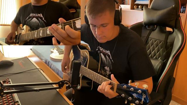 Metallica - The Unforgiven (D Standard Cover by Rumi) смотреть онлайн