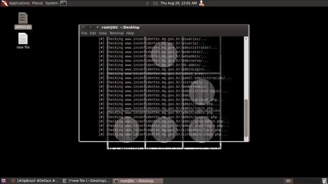 Python Script Find Admin On Back-Track 5 смотреть онлайн