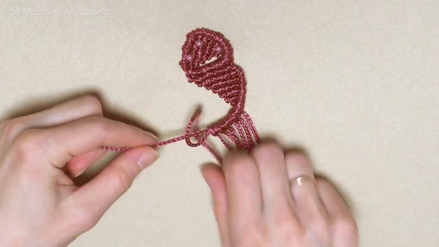 HOW TO MAKE A MACRAME FLOWER | DIY | Macrame Tutorial смотреть онлайн