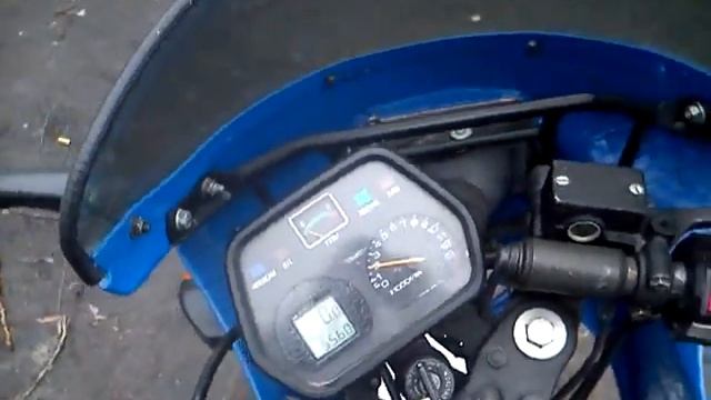 SUZUKI RG 125 Gamma - odpalenie po zimie I