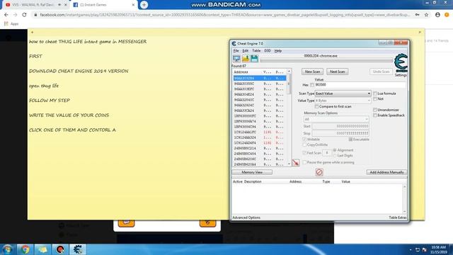 HOW TO CHEAT THUGLIFE INSTANT GAME IN MESSENGER смотреть онлайн