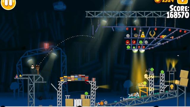 Angry Birds Seasons-Piggywood Studios Part-2 Three Star Bonus Level Walkthrough