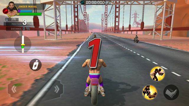 WWE Racing Showdown #1 Fight With others While Riding !Android Gameplay HD смотреть онлайн