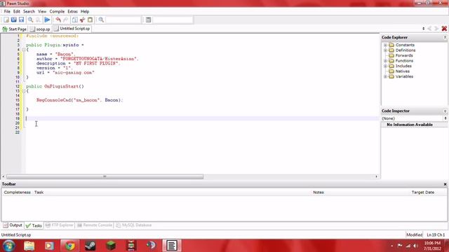 SourceMod Plugin Tutorial Ep. 1: Your start смотреть онлайн