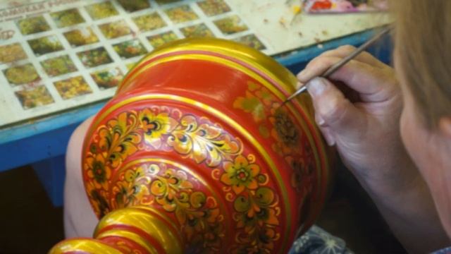 Лекция Народный промысел Хохломская роспись. Лекция ВДНХ смотреть онлайн