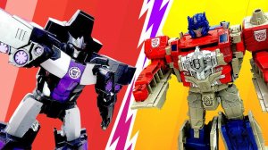 Игры Трансформеры - Битвы Автоботов и Десептиконов! - Сборник видео для детей. Роботы игрушки