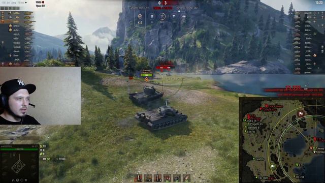 WoT. Рандомные катки взводом с IcEZBoY и Miss Julia. смотреть онлайн