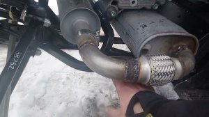 Кэп 240cc. Выхлопная система ОКА - да здравствует тишина!