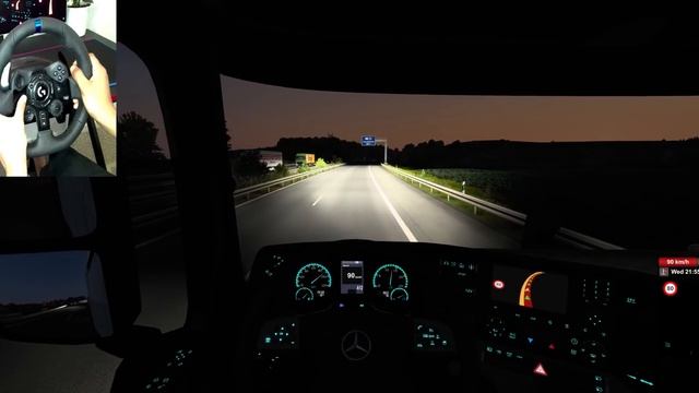 Forklift Delivery in ETS2 | RTX 4090 8k Graphics | G923 Steering Wheel смотреть онлайн