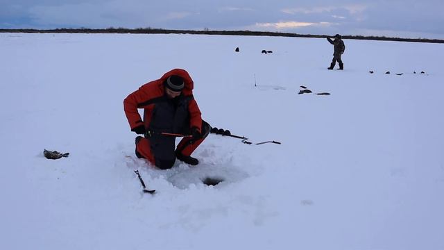 Охота и Рыбалка на Чукотке. Хариусы монстры в непогоду. смотреть онлайн