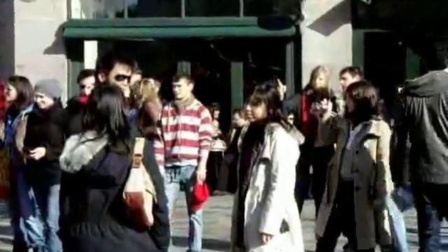 Flash Mob in Stroget, Copenhagen смотреть онлайн