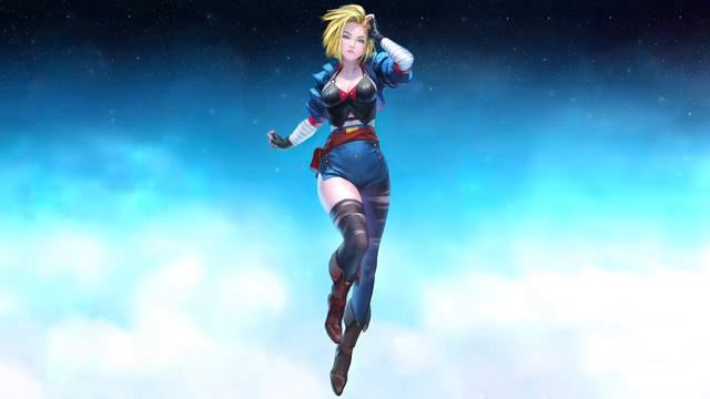 Android 18 Starry Night - Dragon Ball Z [4K] (Wallpaper Engine) смотреть онлайн