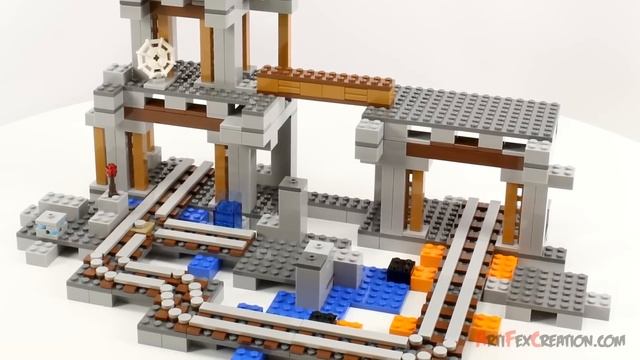Lego Minecraft The MINE 21118 Stop Motion Build Review смотреть онлайн