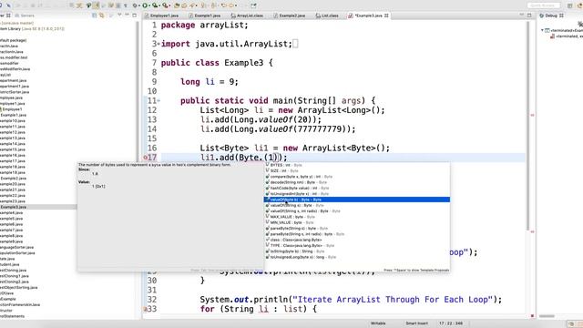 Read Data From ArrayList Video-7 смотреть онлайн