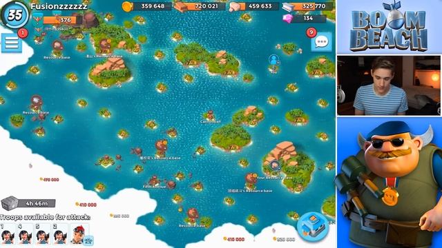 Boom Beach How to Unlock Everspark as a Low Level! (War Factory Tutorial) смотреть онлайн