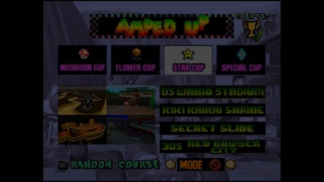 Mario Kart 64 Amped Up (MK64 Hack) ALL CUPS 3-Player Online Races Via Project64 Netplay