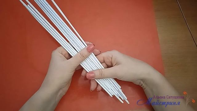 Як накрутити заготовки із паперової лози смотреть онлайн