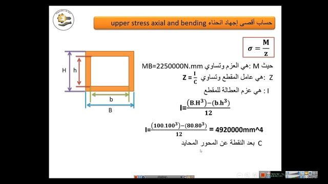 #008 A concentrated force acts on a square cross sectioned beam смотреть онлайн