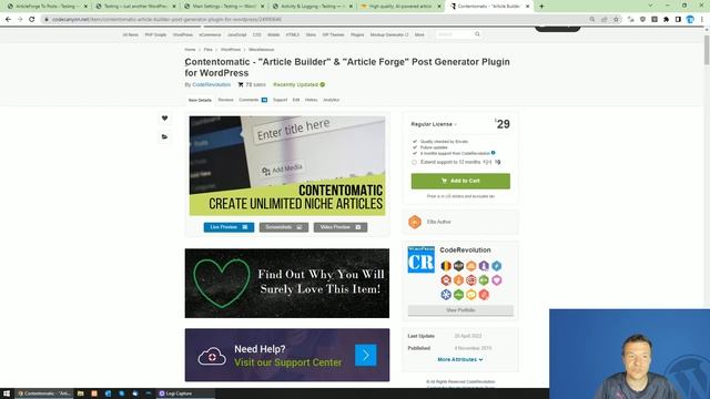Contentomatic Plugin Updated: "Very Long" article support added in Article Forge API смотреть онлайн