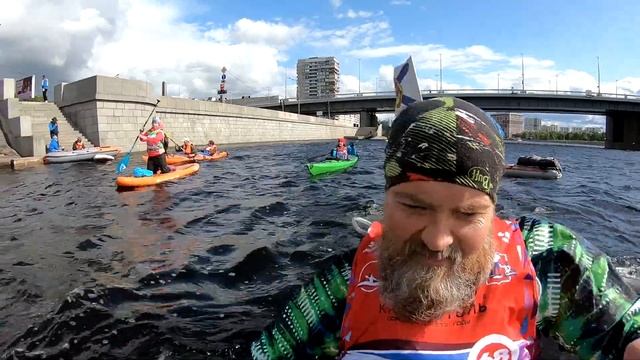 Петровский гребной марафон 2023 | На байдарке по Неве смотреть онлайн