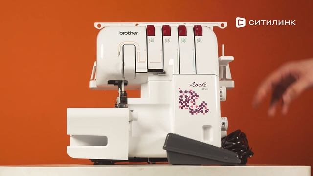 Обзор оверлока Brother 455D | Ситилинк смотреть онлайн
