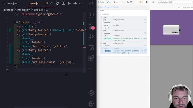 Testing Custom WebComponent With Shadow DOM смотреть онлайн