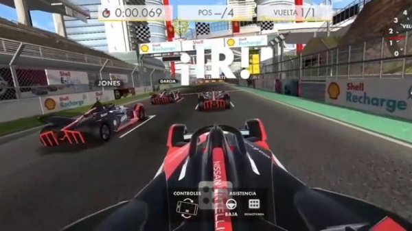 shell racing formula e gameplay