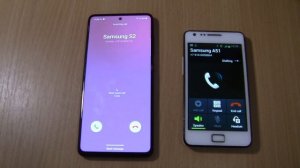 Over the Horizon Incoming call & Outgoing call at the Same Samsung Galaxy A51+S2 White