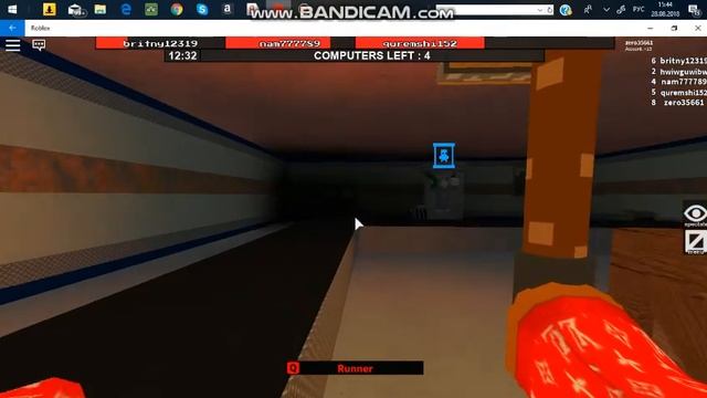 злой клоун в бункере-Roblox смотреть онлайн