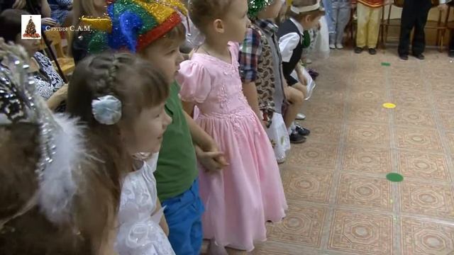 Студия С.А.М. Новогодний утренник 2015 в г. Киров. Д/С "Загадка". смотреть онлайн