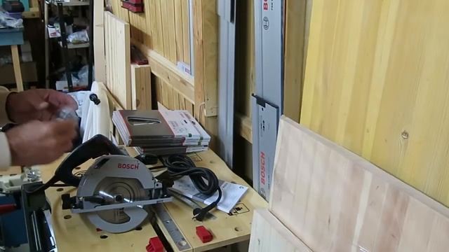 Ручная циркулярная пила GKS 55+ GCE. Небольшой обзор. смотреть онлайн