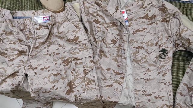 Контрактная армейская одежда USA USMC Desert Marpat.