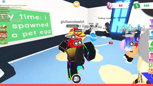 наканаетста вернулось Adopt Me Test Lab