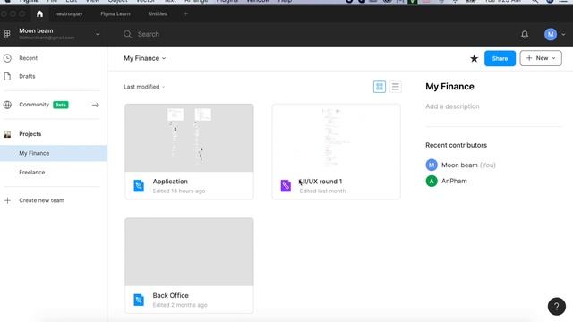 Figma - Quản lý Projects смотреть онлайн