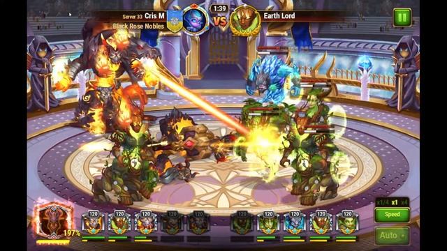 Hero Wars ToE - how to kill Earth Lord - W2D4 смотреть онлайн
