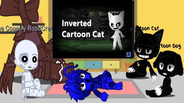 Gacha Club Trevor Henderson Creations Reacts to Bad Apple meme (Cartoon Cat AUs) смотреть онлайн
