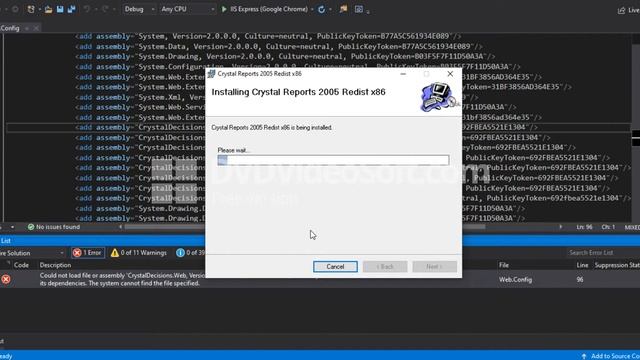 could not load file or assembly 'CrystalDecisions Web,Version=10 2 3600 0,Culture=neutral,PublicKey смотреть онлайн