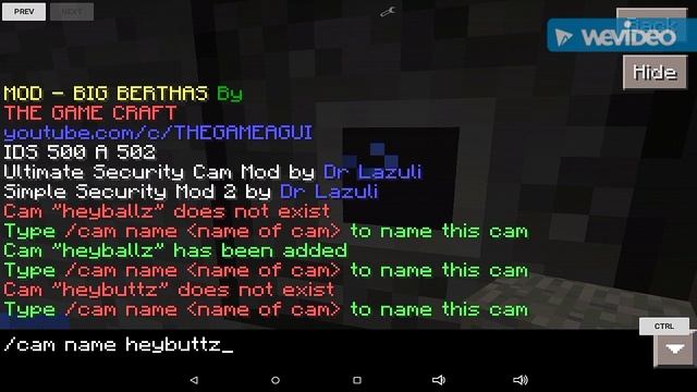 Minecraft PE ultimate security cam + Security cam mod смотреть онлайн